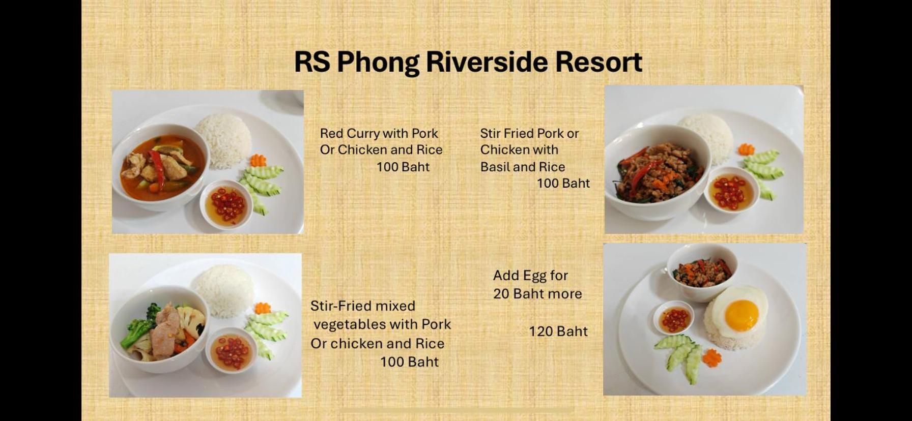Rs Phong Riverside Resort Khon Kaen Exterior foto