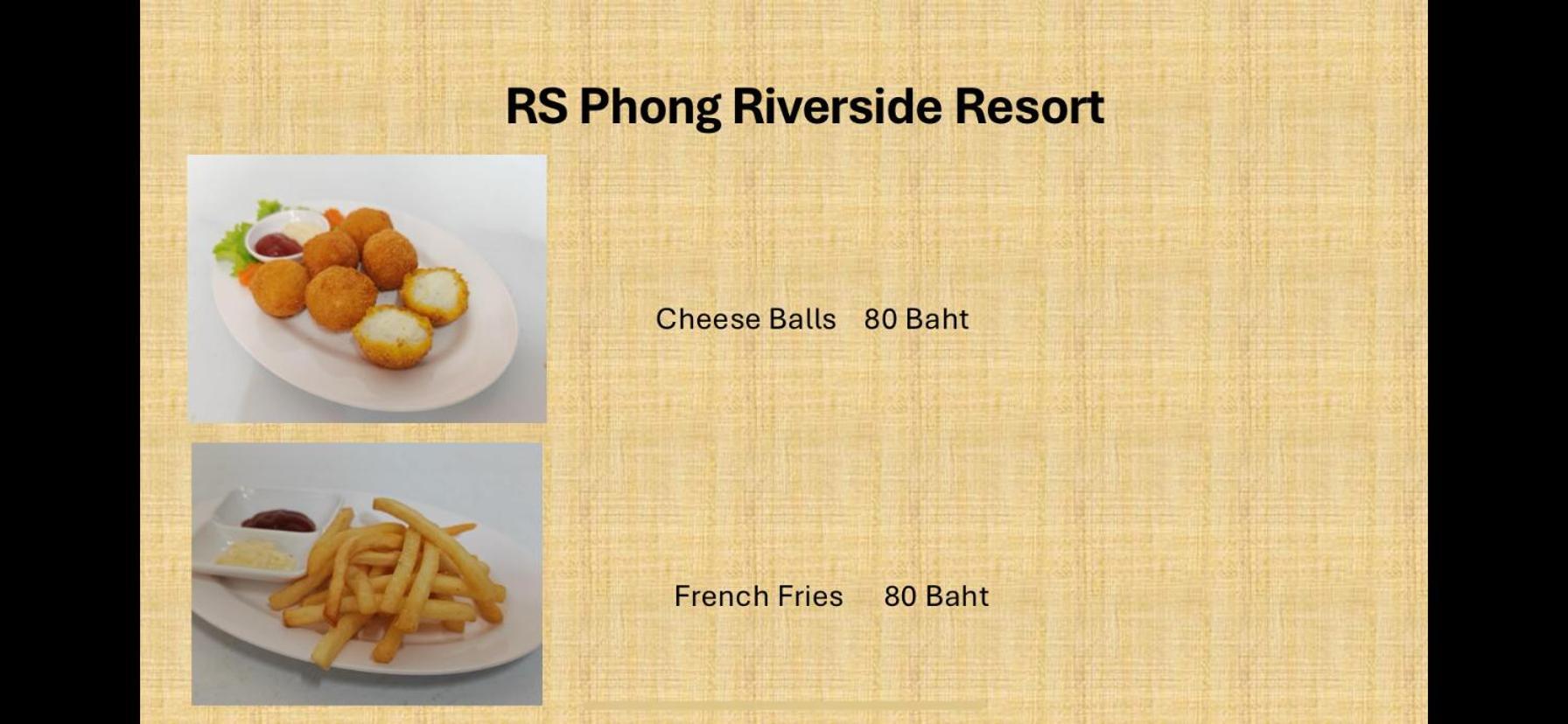 Rs Phong Riverside Resort Khon Kaen Exterior foto